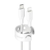 PanzerGlass empower™ by ® Racing 60W USB-C to Lightning Kabel | USB 2.0 | 1.2M | Silver White