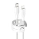PanzerGlass empower™ by ® Racing 60W USB-C to Lightning Kabel | USB 2.0 | 1.2M | Silver White