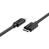UNITEK Y-C475BK USB-kabel USB 3.2 Gen 1 (3.1 Gen 1) 1 m USB C Micro-USB B 5 Gbit/sek. Sort