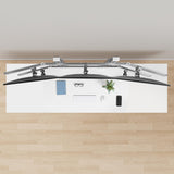 StarTech.com 6-MONITOR-ARM-A skærmbeslag og -stativer 81,3 cm (32") Skrivebord Hvid