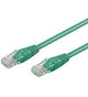 Goobay CAT 6-050 UTP Green 0.5m netværkskabel Grøn 0,5 m
