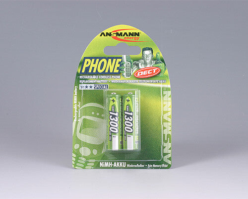 Ansmann 1.2 V rechargeable battery NiMH Nikkel-Metalhydrid (NiMH)
