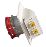 EFB Elektronik FTTH-OUTLET-SC-OM3 stikkontakt Hvid