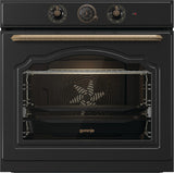 Gorenje BOS67372CLB ovn 77 L 3500 W Sort
