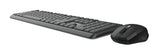 Trust TKM-350 tastatur Mus inkluderet Kontor RF trådløst QWERTZ Tysk Sort