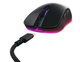 CHERRY XTRFY M50 Wireless mus Spil Højre hånd RF Wireless + Bluetooth + USB Type-C Optisk 12000 dpi