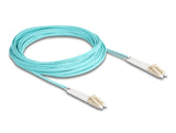 DeLOCK 88083 InfiniBand og fiberoptisk kabel 10 m LC Turkisfarve