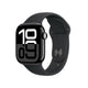 Apple Watch Series 10 OLED 42 mm Digital 374 x 446 pixel Berøringsskærm 4G Sort Wi-Fi GPS (satellit)
