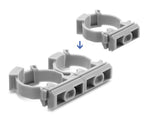 DeLOCK 22071 kabelholder Grå 100 stk