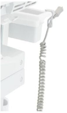 Ergotron 97-917 el-ledning Hvid