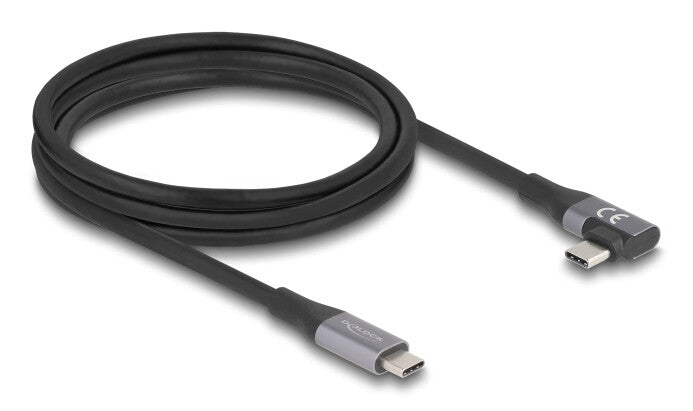 DeLOCK 81132 USB-kabel 2 m USB C 20 Gbit/sek. 240 W Sort