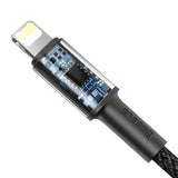 Baseus CATLGD-A01 Lightning kabel 2 m Sort