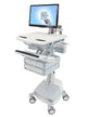 Ergotron StyleView Aluminium, Grå, Hvid Fladt panel Multimedie kurv