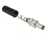 DeLOCK 89916 kabelsamler DC Sort, Rustfrit stål