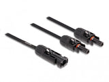 DeLOCK 88222 kabelsplitter eller -samler Kabelfordeler Sort