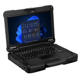 Panasonic Toughbook 40 mk3 Intel Core Ultra 5 235H Laptop 35,6 cm (14") Berøringsskærm Fuld HD 16 GB DDR5-SDRAM 512 GB SSD Wi-Fi 7 (802.11be) Windows 11 Pro Sort, Grå