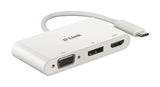 D-Link DUB-V310 dockingstation Ledningsført USB 3.2 Gen 1 (3.1 Gen 1) Type-C Hvid