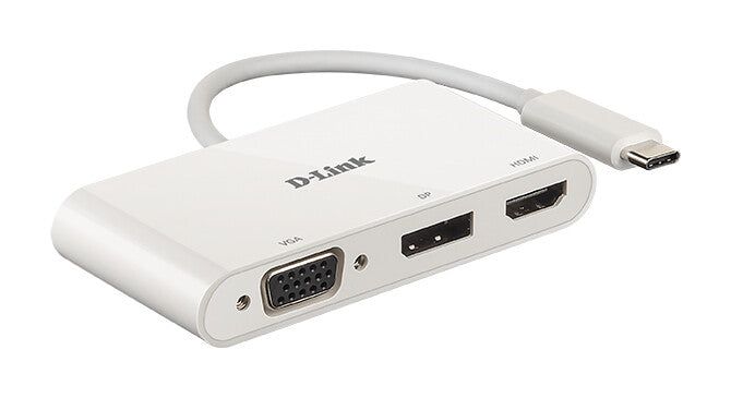 D-Link DUB-V310 dockingstation Ledningsført USB 3.2 Gen 1 (3.1 Gen 1) Type-C Hvid