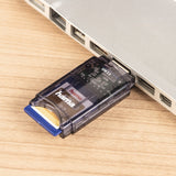 Hama 00124194 kortlæser USB Anthracit