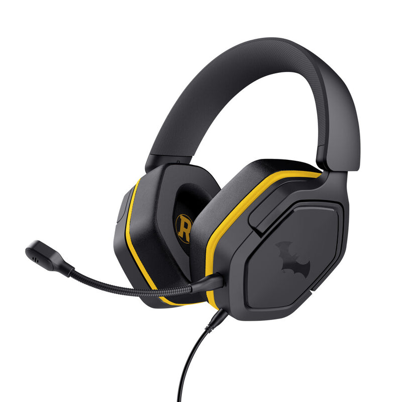 Trust 25784 hovedtelefoner/headset Ledningsført Spil Sort, Gul