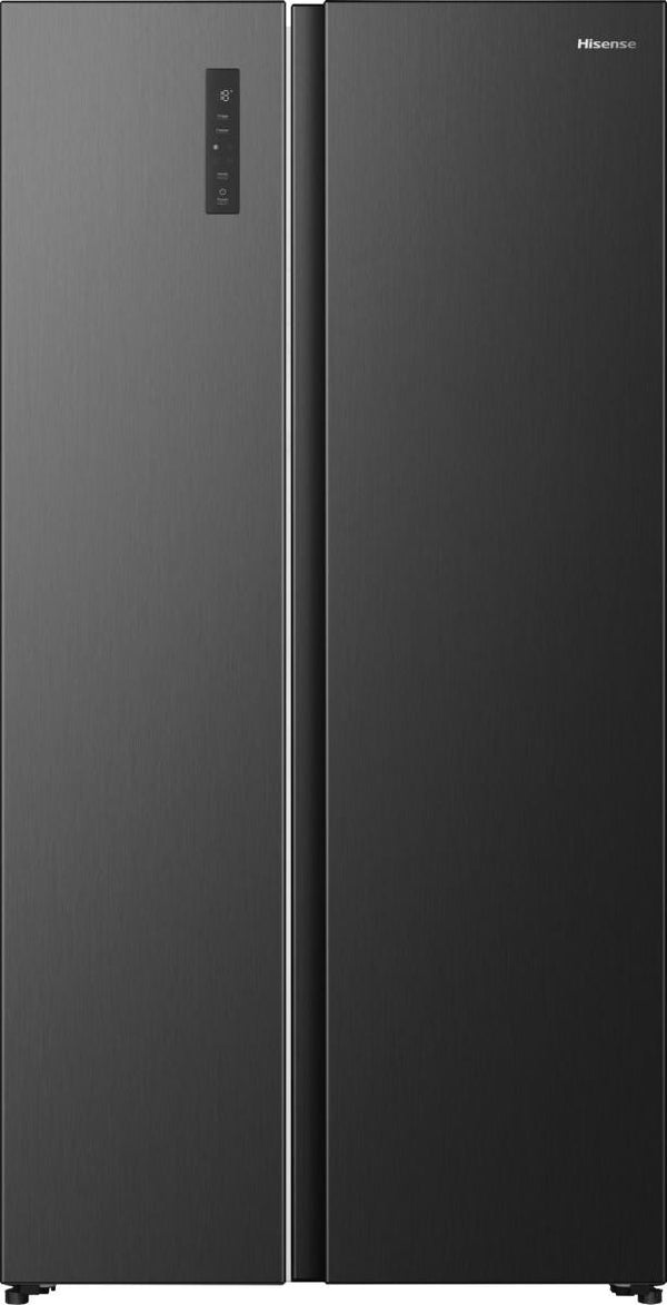 Hisense RS3P558NEFD side-by-side køle-fryseskab Fritstående 544 L Sort