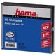 Hama CD-Multipack 6 6 diske Transparent