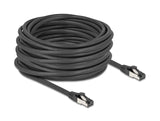 DeLOCK 80576 netværkskabel Sort 15 m Cat8.1 S/FTP (S-STP)