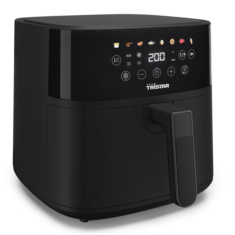 Tristar FR-9060 frituregryde Enkelt 6 L Enkeltstående 2000 W Varmluftsteger Sort