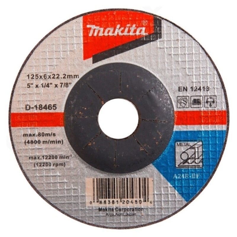 Makita D-18465 tilbehør vinkelsliber