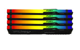 Kingston Technology FURY Beast 128 GB 5600 MT/s DDR5 CL40 DIMM (sæt med 4) RGB XMP