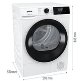 Gorenje Tørretumbler DHNE82 BK040