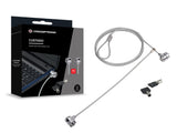 Conceptronic CNBSLOCK15T kabellås Sølv 1,5 m