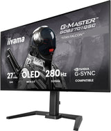 iiyama G-MASTER GOB2701QSC-B1 computerskærm 68,6 cm (27") 2560 x 1440 pixel 2K Ultra HD OLED Sort