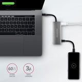 Axagon HMC-5G21 dockingstation Ledningsført USB 3.2 Gen 2 (3.1 Gen 2) Type-C Grå