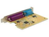DeLOCK 89446 interface-kort/adapter Intern Parallel, Seriel