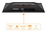AOC G4 Q27G4ZDR computerskærm 67,3 cm (26.5") 2560 x 1440 pixel Quad HD QD-OLED Sort, Rød