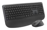 Logitech Signature Comfort Plus Combo MK880 for Business tastatur Mus inkluderet Universel USB + Bluetooth QWERTZ Tysk Grafit