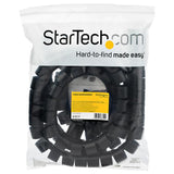 StarTech.com CMSCOILED4 kabelorganisator Kabelmuffe Sort 1 stk