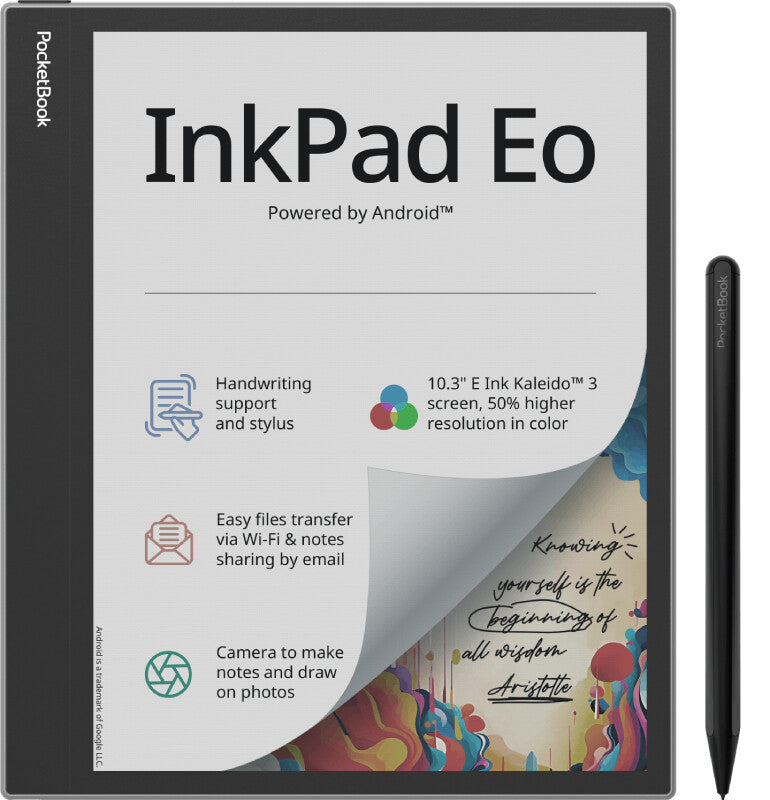 PocketBook InkPad Eo e-bog-læser Berøringsskærm 64 GB Wi-Fi Grå