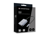 Conceptronic BIAN08G kortlæser USB 3.2 Gen 2 Type-C Grå