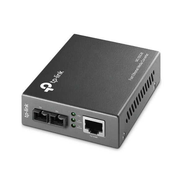 TP-Link Omada MC100CM netværksomformer til medie 100 Mbit/s 1310 nm Multitilstand Sort