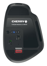 CHERRY Stream mouse ultimate mus Universel Højre hånd RF Wireless + Bluetooth + USB Type-C 4000 dpi