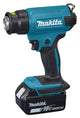 Makita DHG180Z varmepistol Varmluftspistol 200 l/min 550 °C Sort, Blå