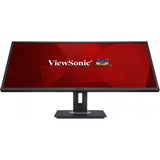 Viewsonic VG Series VG3448 computerskærm 86,6 cm (34.1") 3440 x 1440 pixel UltraWide Quad HD LED Sort