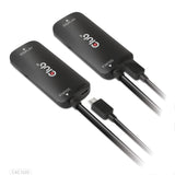 CLUB3D CAC-1335 videokabel adapter 1 m HDMI + USB DisplayPort Sort