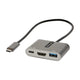 StarTech.com CDP2HDUACP2 dockingstation Ledningsført USB 3.2 Gen 1 (3.1 Gen 1) Type-C Grå