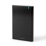 Nedis HDDE25410BK drevkabinet HDD kabinet Sort 2.5"