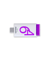 Philips Click USB-nøgle 64 GB USB Type-C 3.2 Gen 1 (3.1 Gen 1) Violet, Hvid