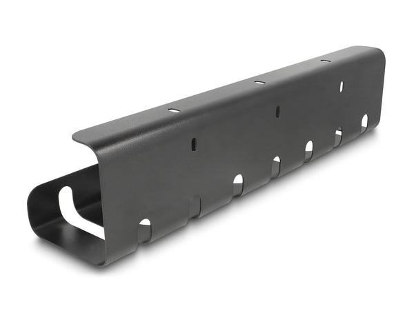 DeLOCK 88031 kabelorganisator Skrivebord Kabelholder Sort 2 stk