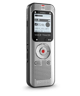 Philips Voice Tracer DVT2015 Diktafon Intern hukommelse & flash kort Sølv